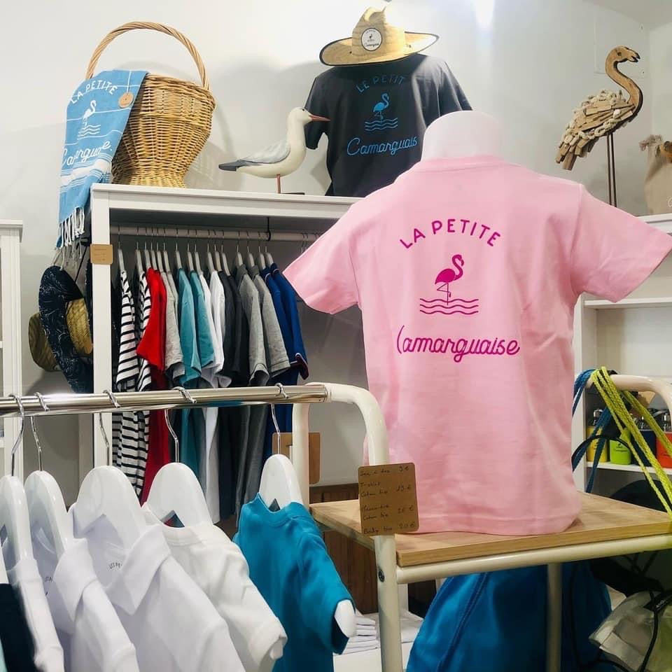 T-shirt garçon Le Petit Camarguais et fille La Petite Camarguaise